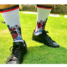 Load image into Gallery viewer, T&T Coat of Arms Socks