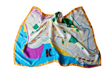 Load image into Gallery viewer, Map of Port of Spain Scarf