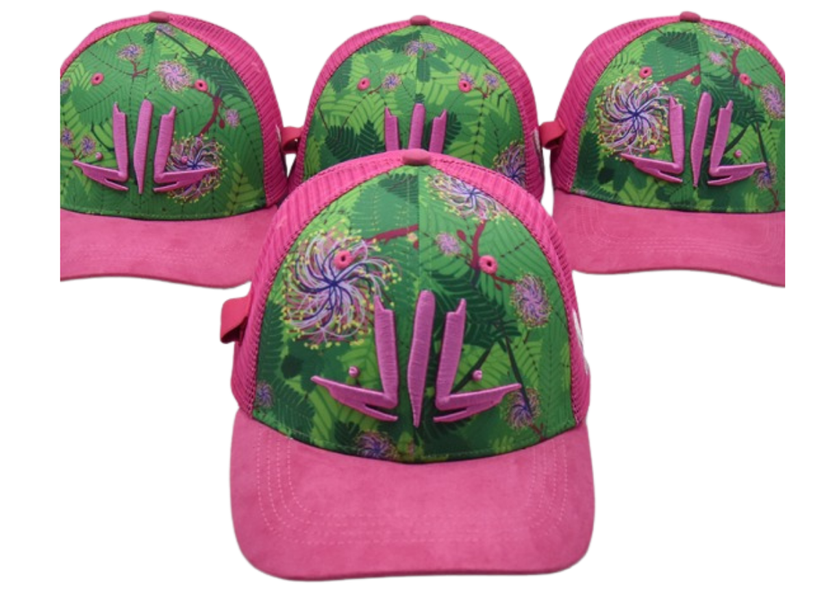 K Love Edition Timarie Pink Hat with suede brim Ktreadz