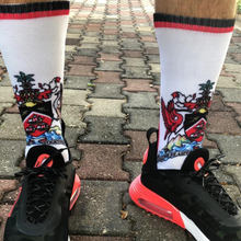 Load image into Gallery viewer, T&amp;T Coat of Arms Socks
