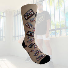 Load image into Gallery viewer, Dub Tape Cassette Crew Length Socks

