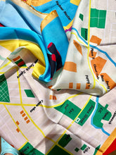Load image into Gallery viewer, Map of Port of Spain Scarf
