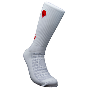 Hot Pepper Embroidered Classic Crew Sports Socks