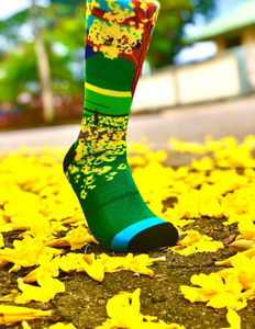 Yellow Poui Socks